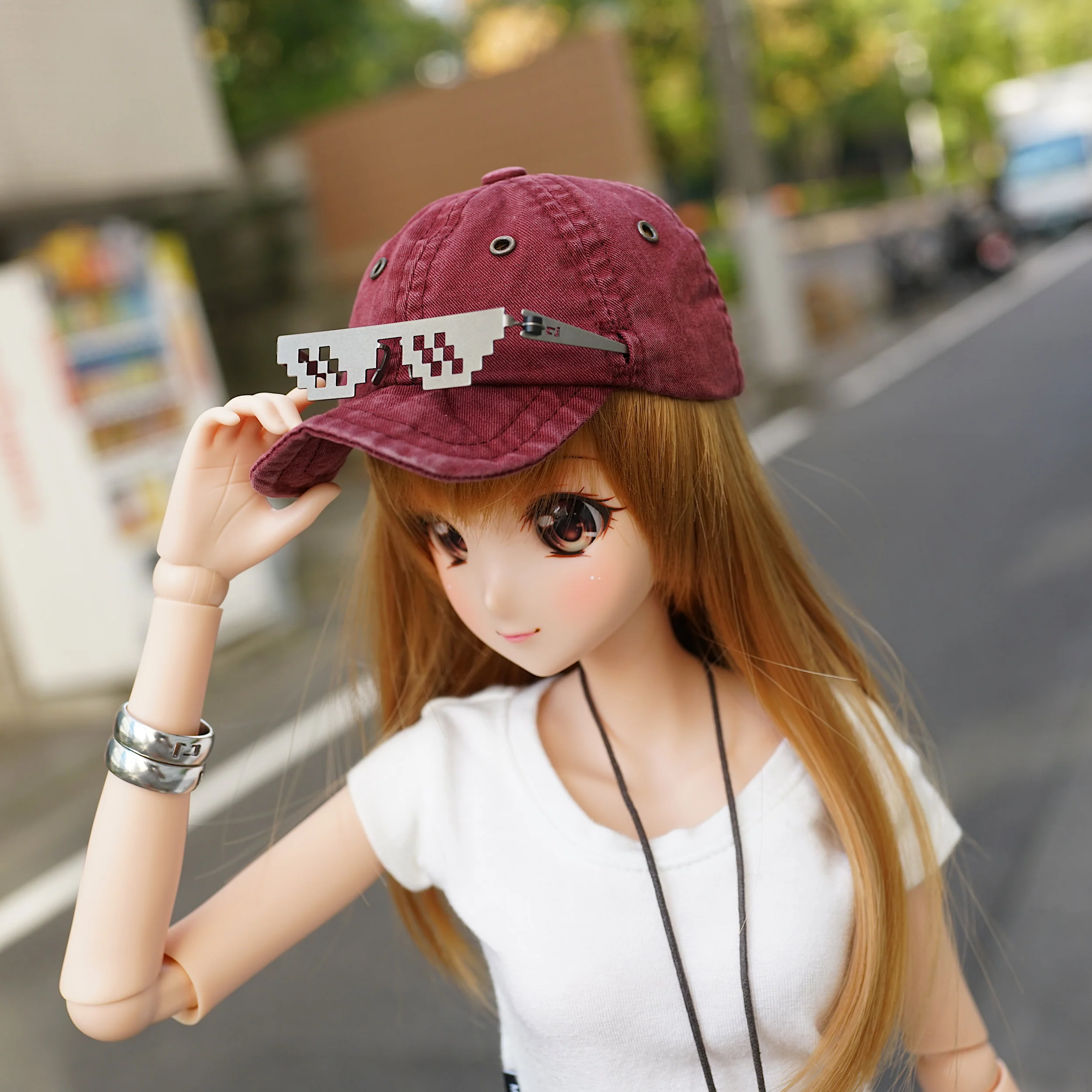 Baseball Cap (Wine Red) - Image 10