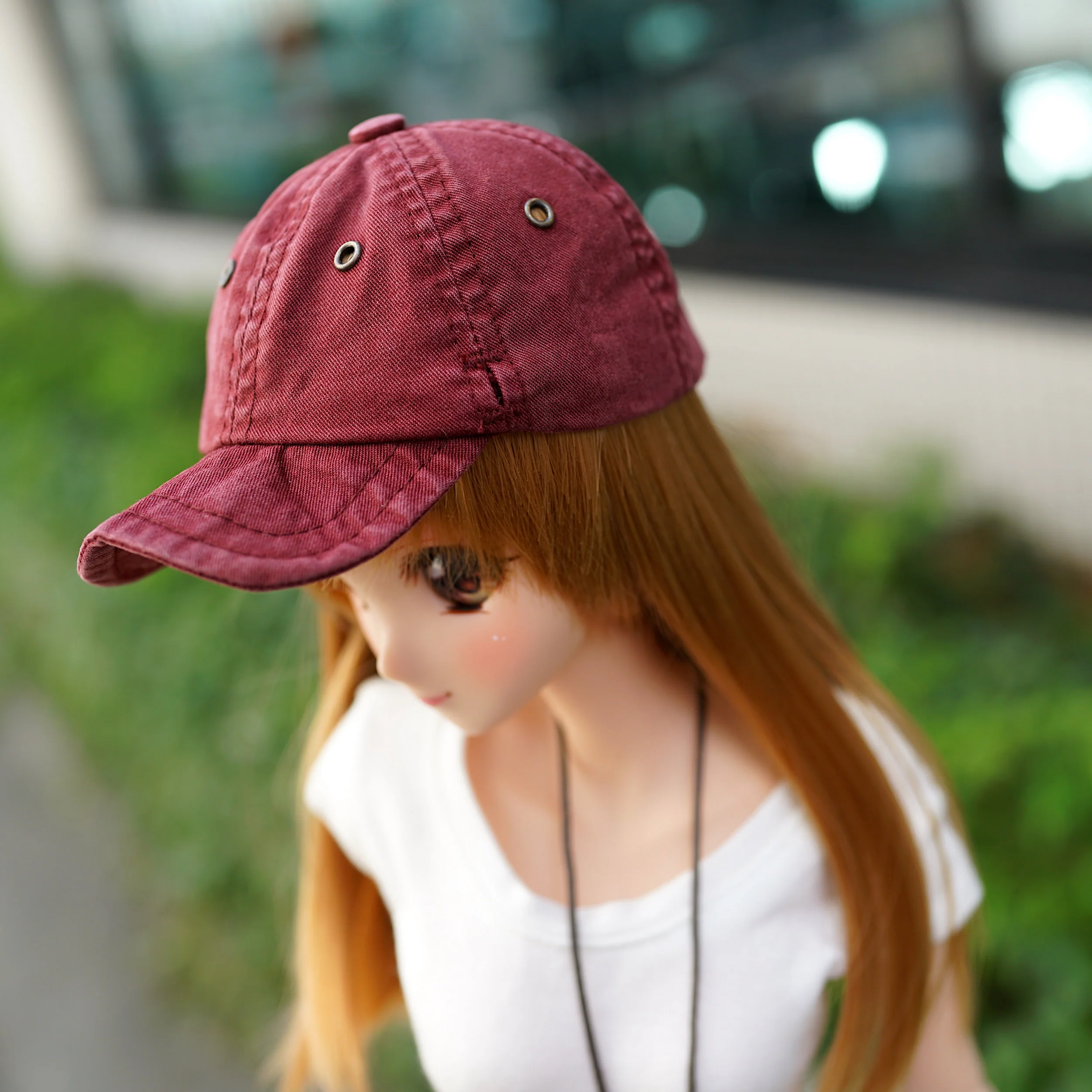 Baseball Cap (Wine Red) - Image 15