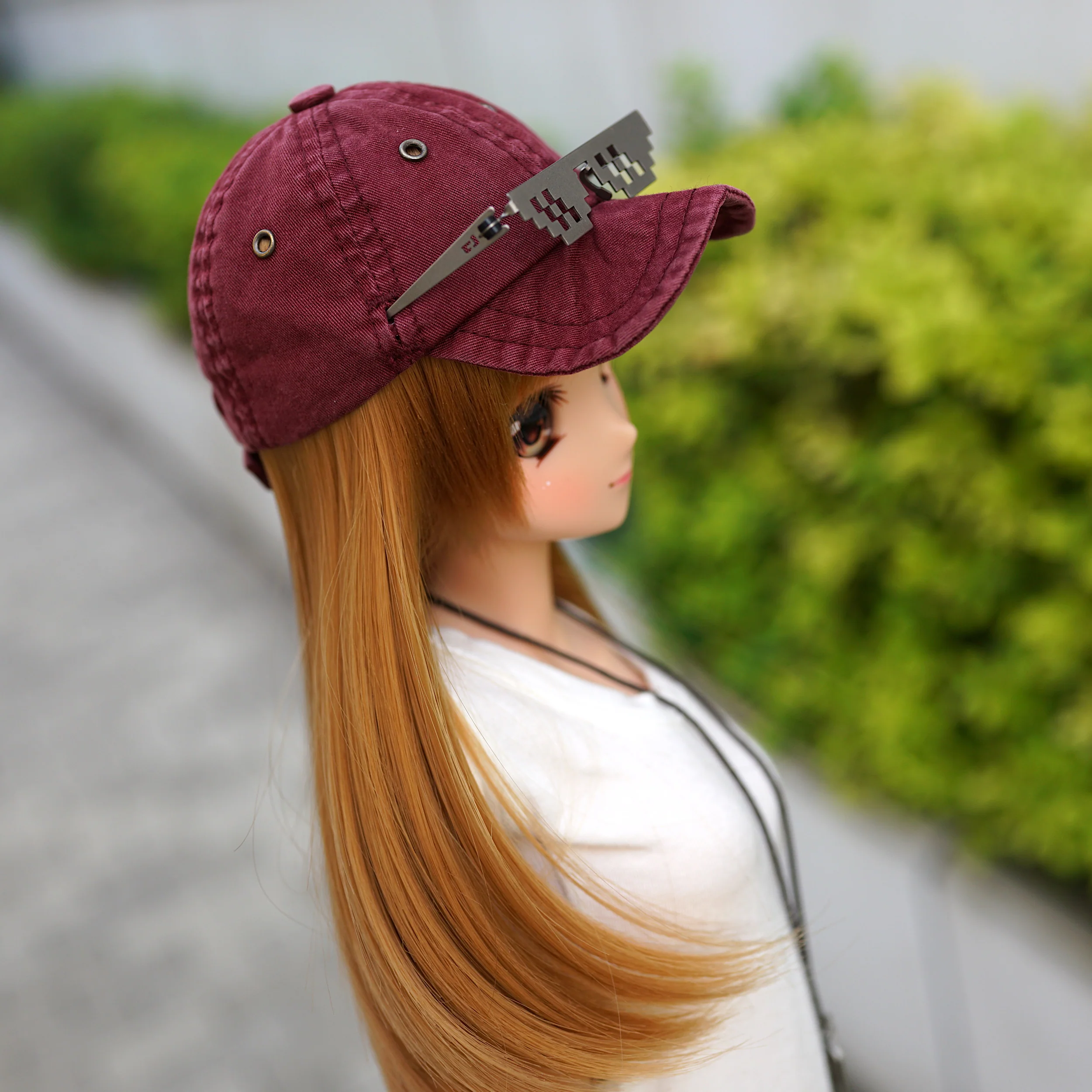 Baseball Cap (Wine Red) - Image 3