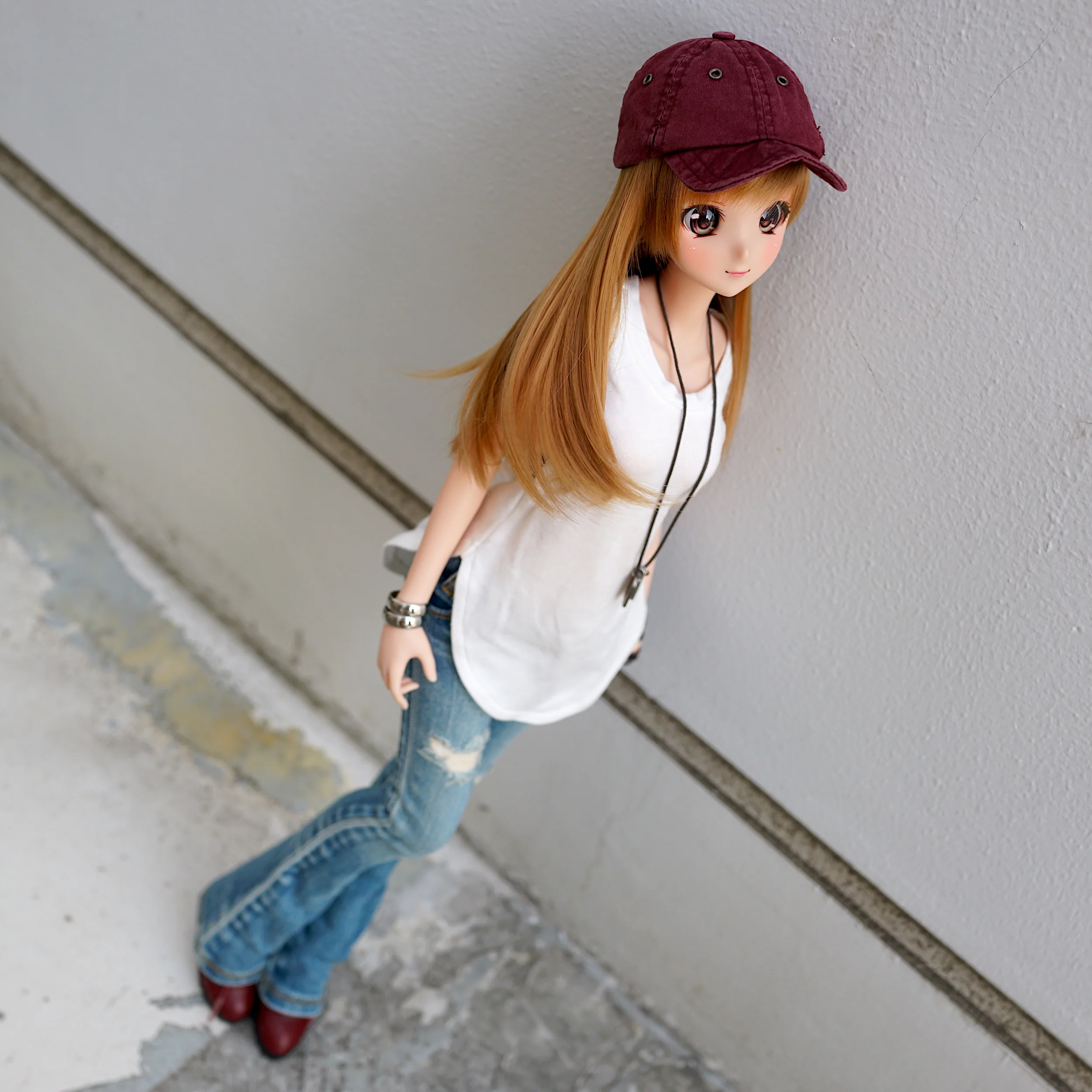 Baseball Cap (Wine Red) - Image 6