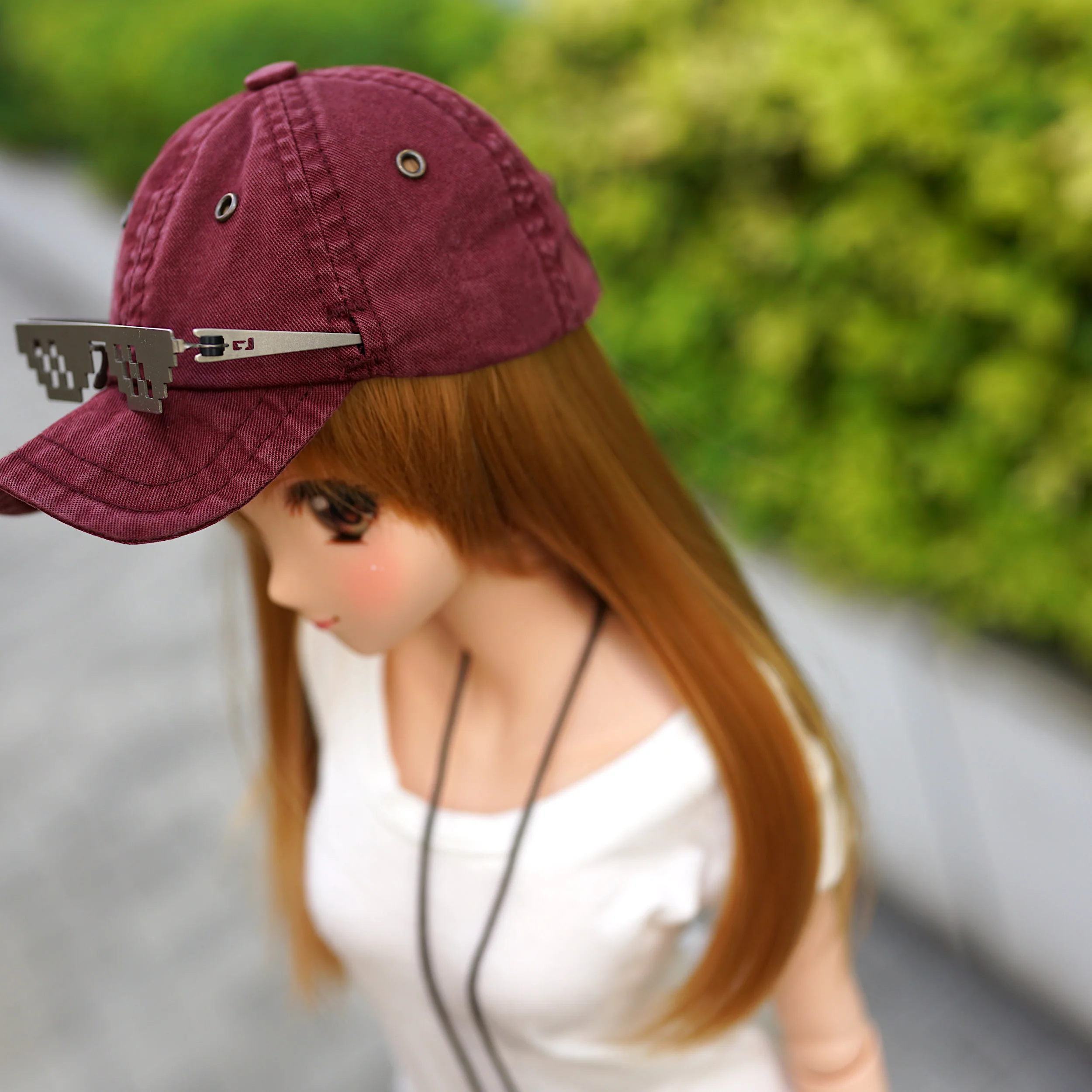 Baseball Cap (Wine Red) - Image 8