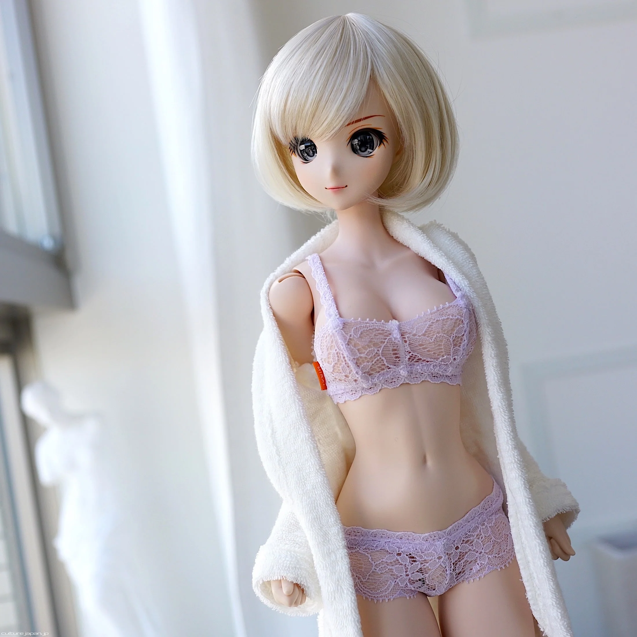Bathrobe & Hair Band Set - Image 3