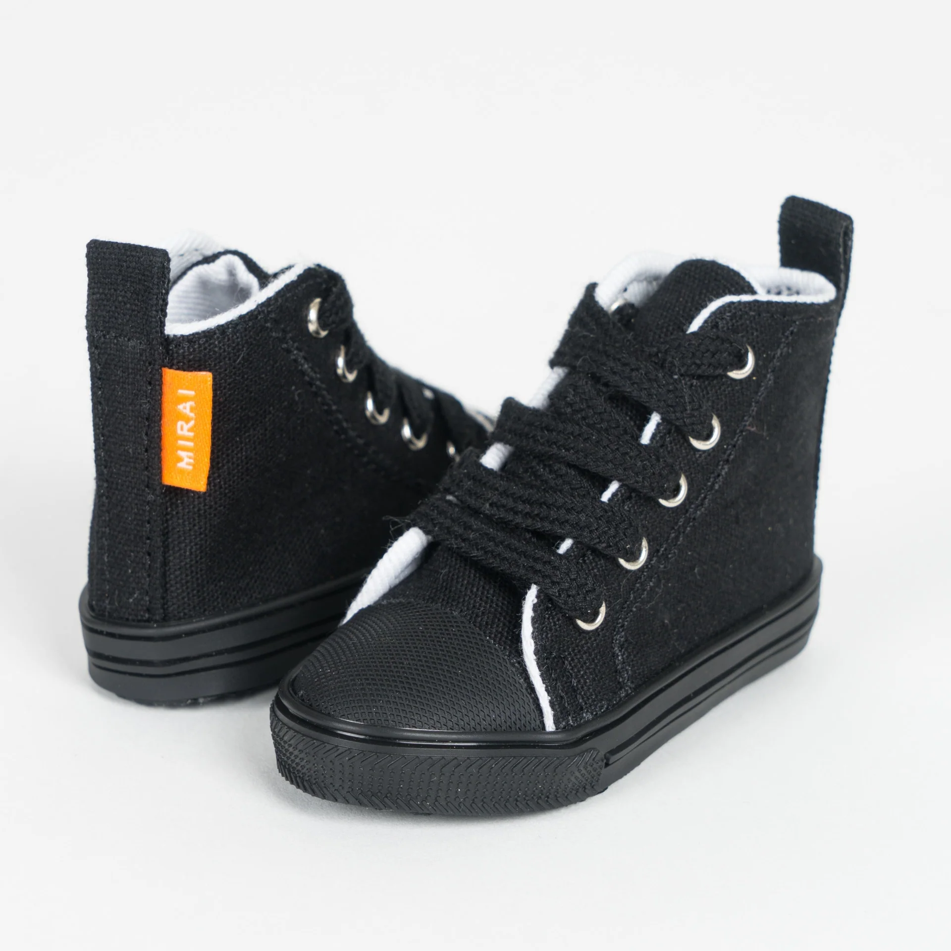 Canvas Shoes for Men (Black) - Image 2