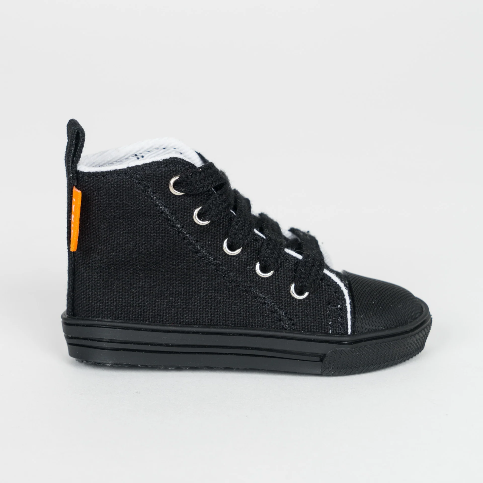 Canvas Shoes for Men (Black) - Image 3