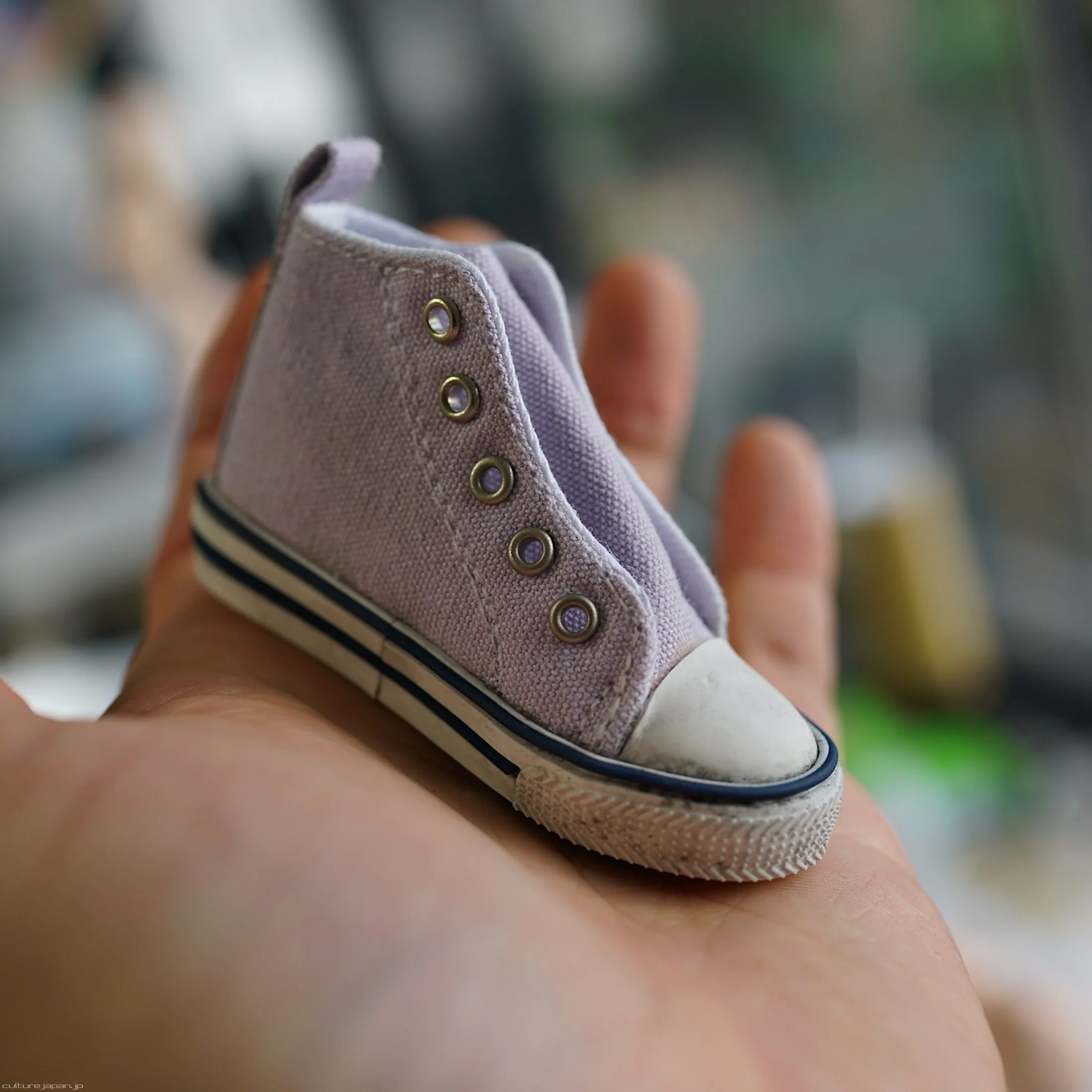 Weathered Canvas Shoes (Purple) - Image 2