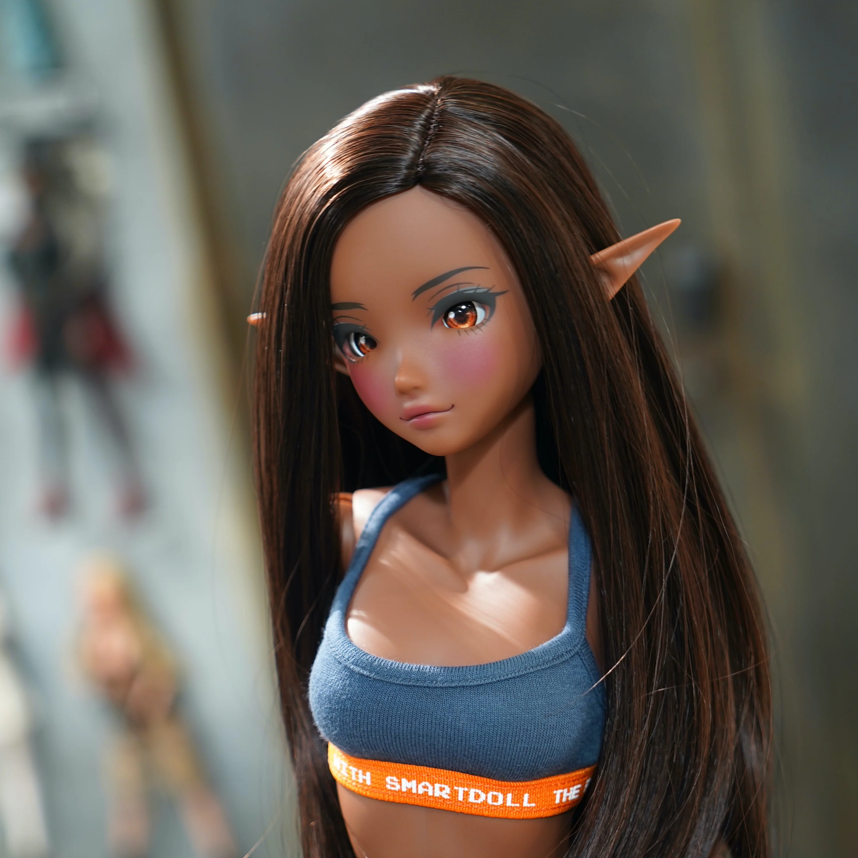 Difficult-to-attach Elf Ears (Coffee) - Image 3