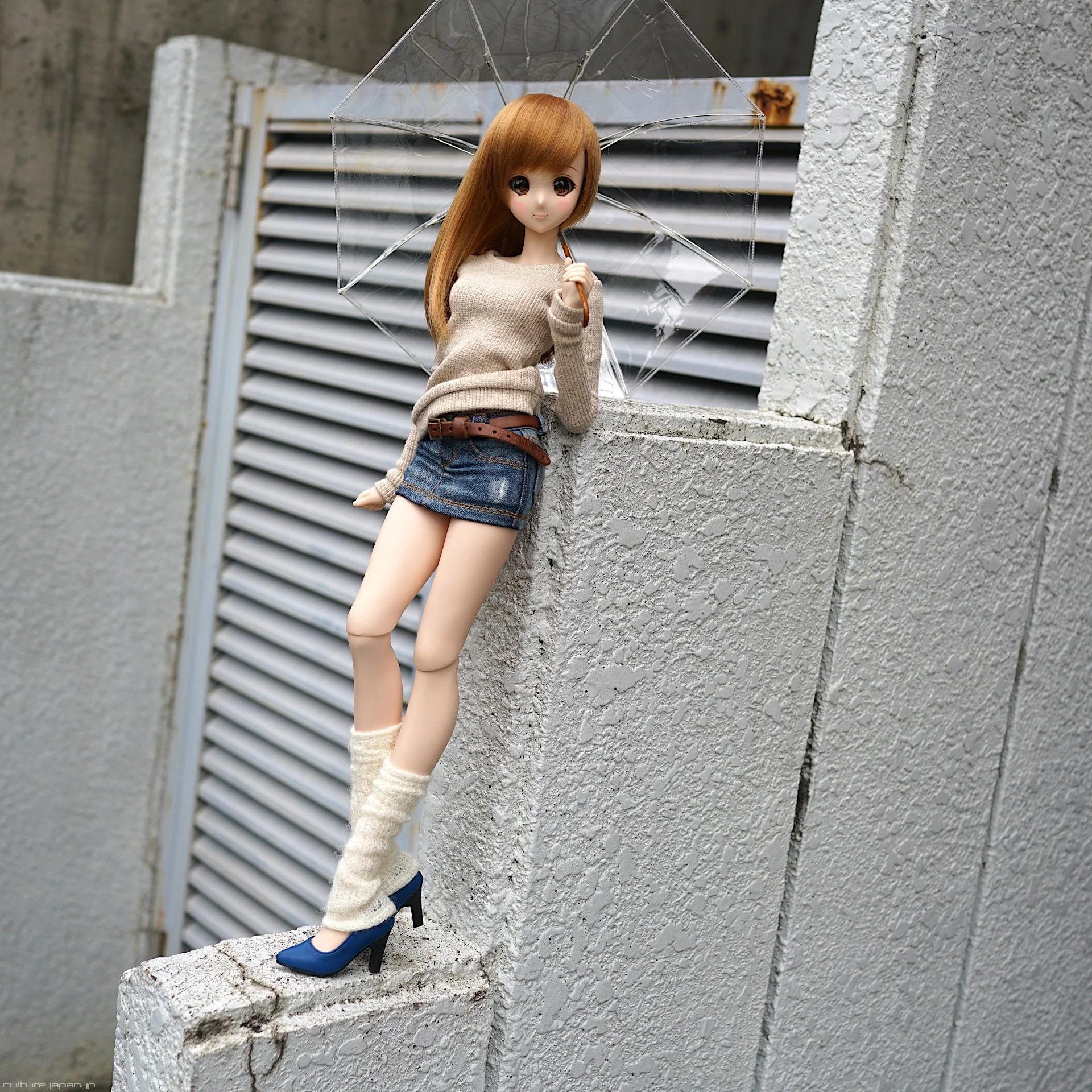 High Heel Shoes Blue - Image 2