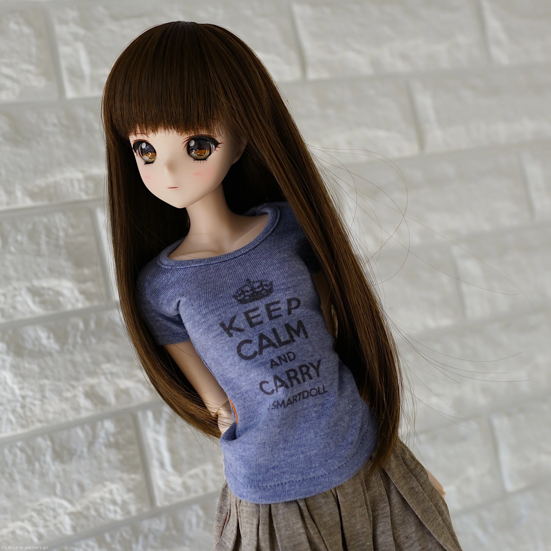 Keep Calm T-shirt (Purple) - Image 2