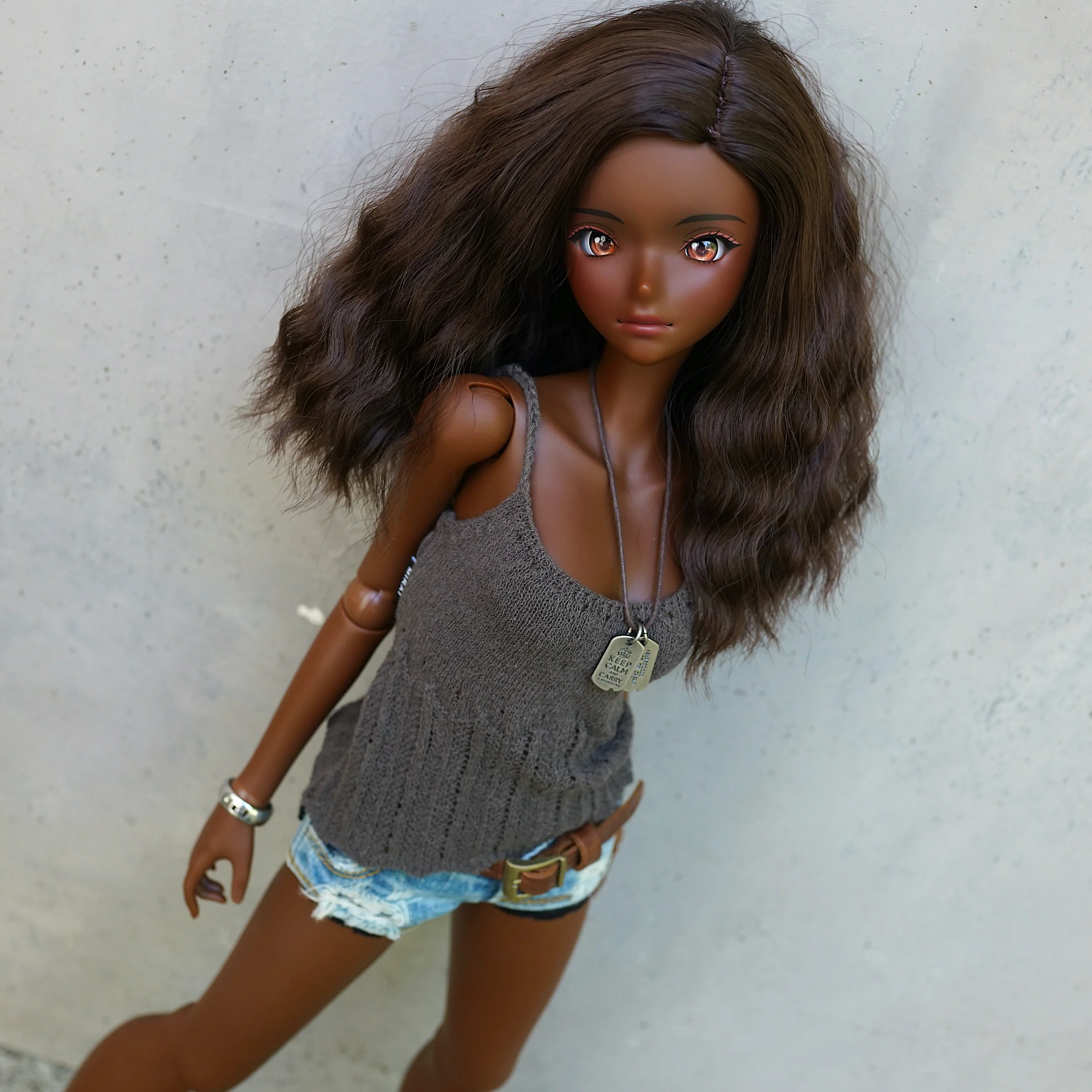 Knit Camisole (Smokey Plum) - Image 13