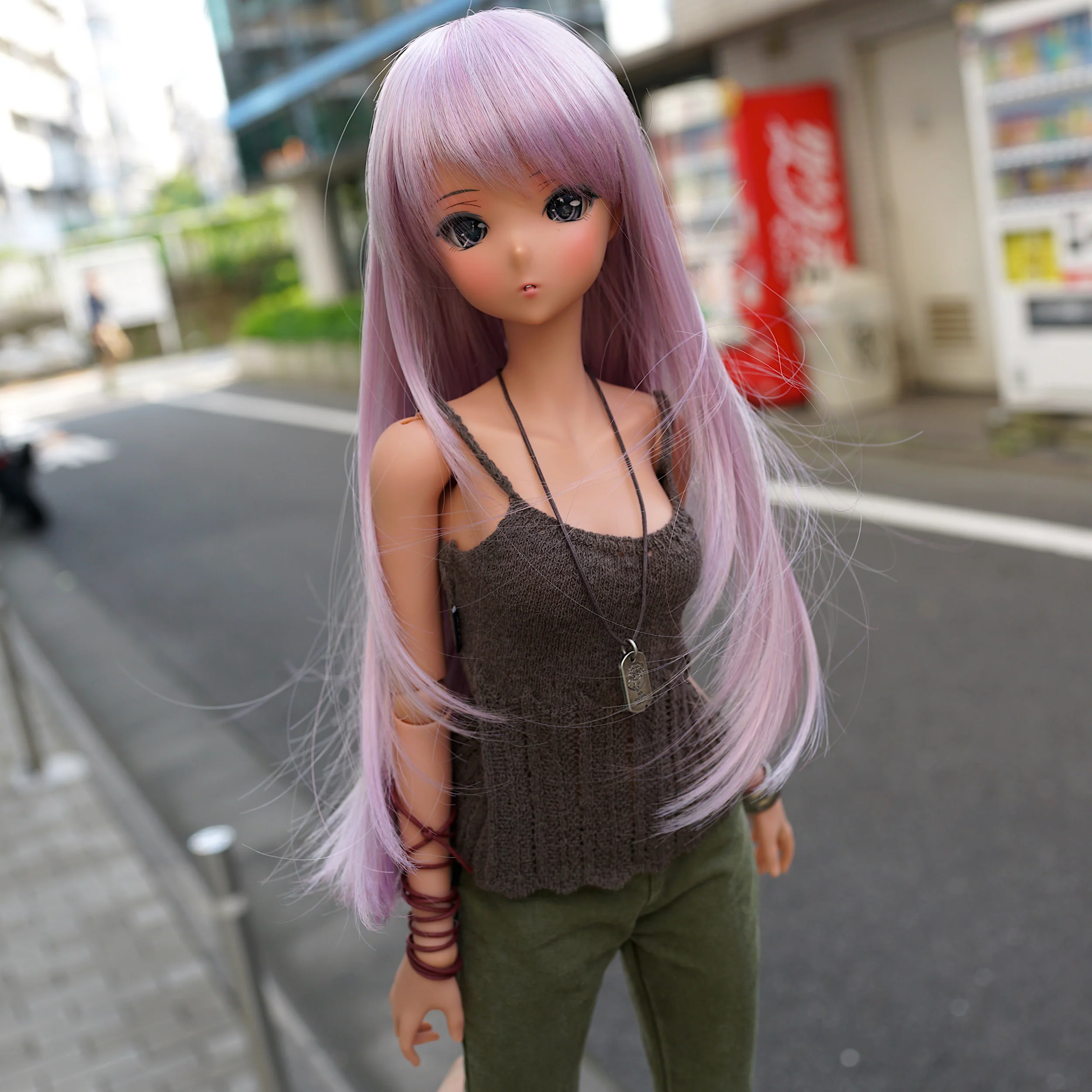 Knit Camisole (Smokey Plum) - Image 2