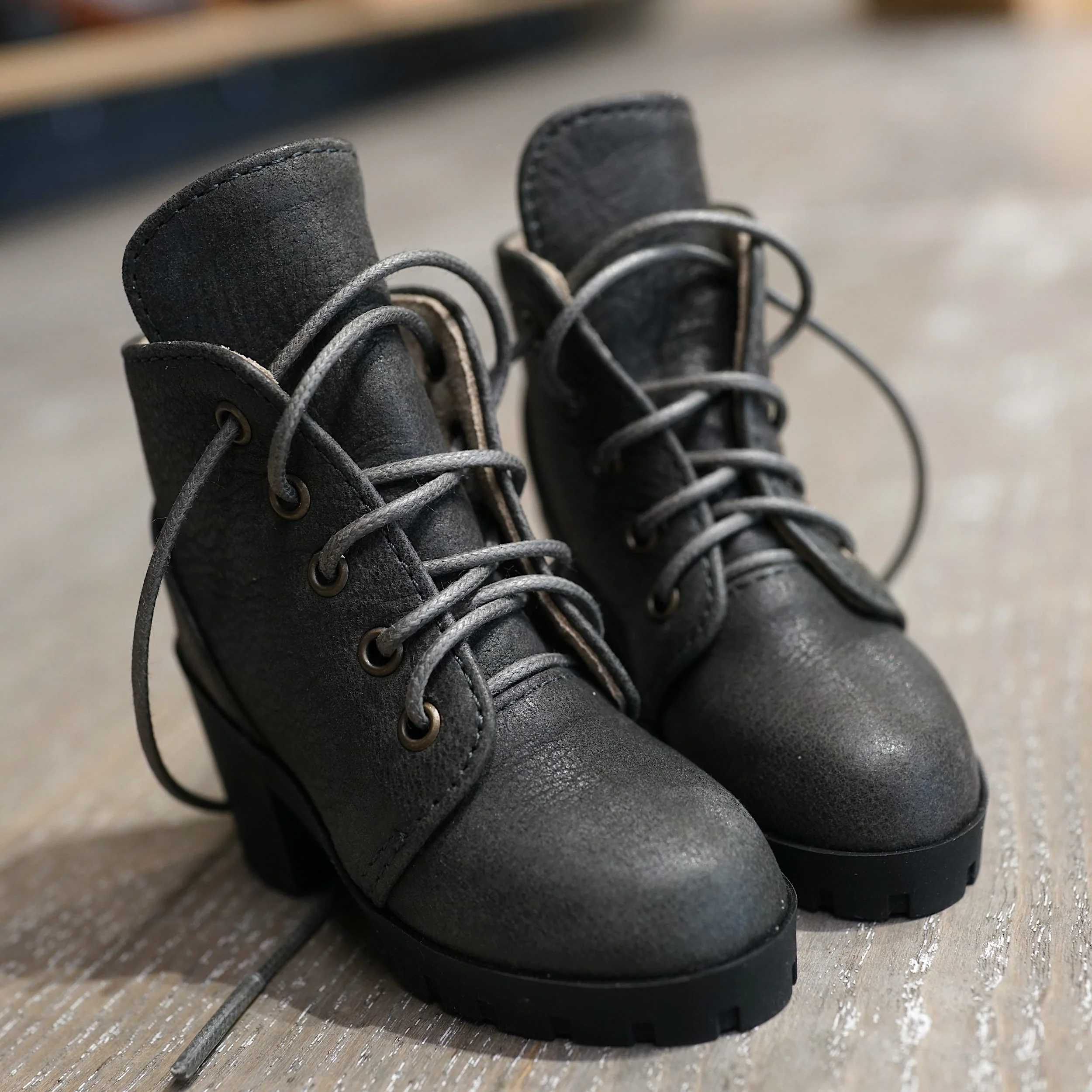 Lace Boots (Graphite) - Image 2