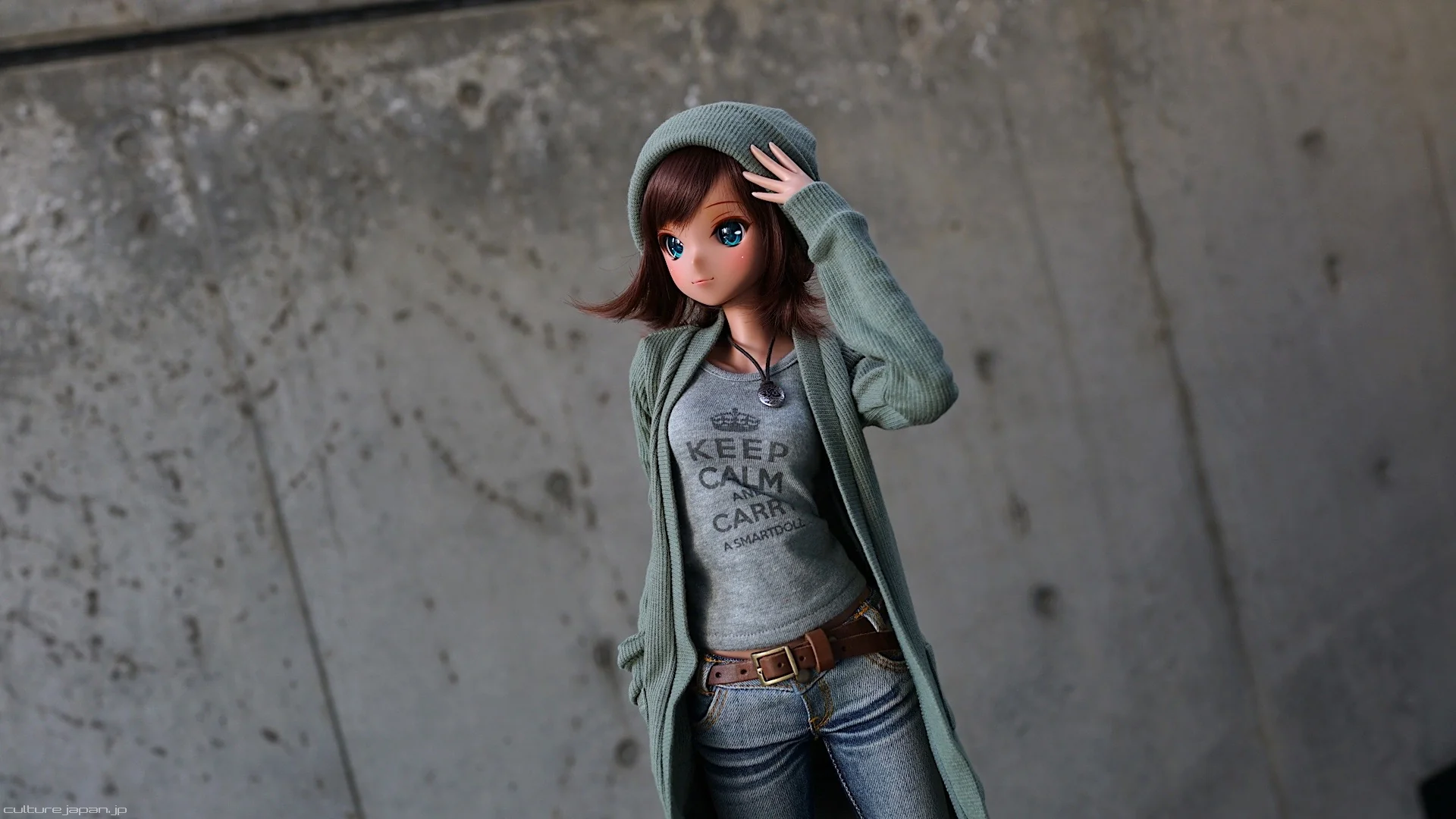 Long Cardigan (Khaki Green) - Image 6