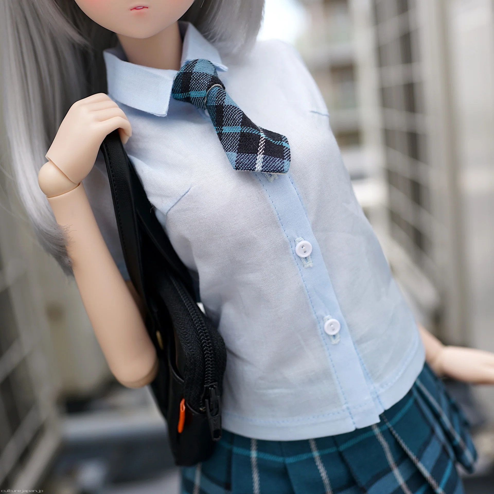 Mirai High School Uniform (Blue) - Image 3