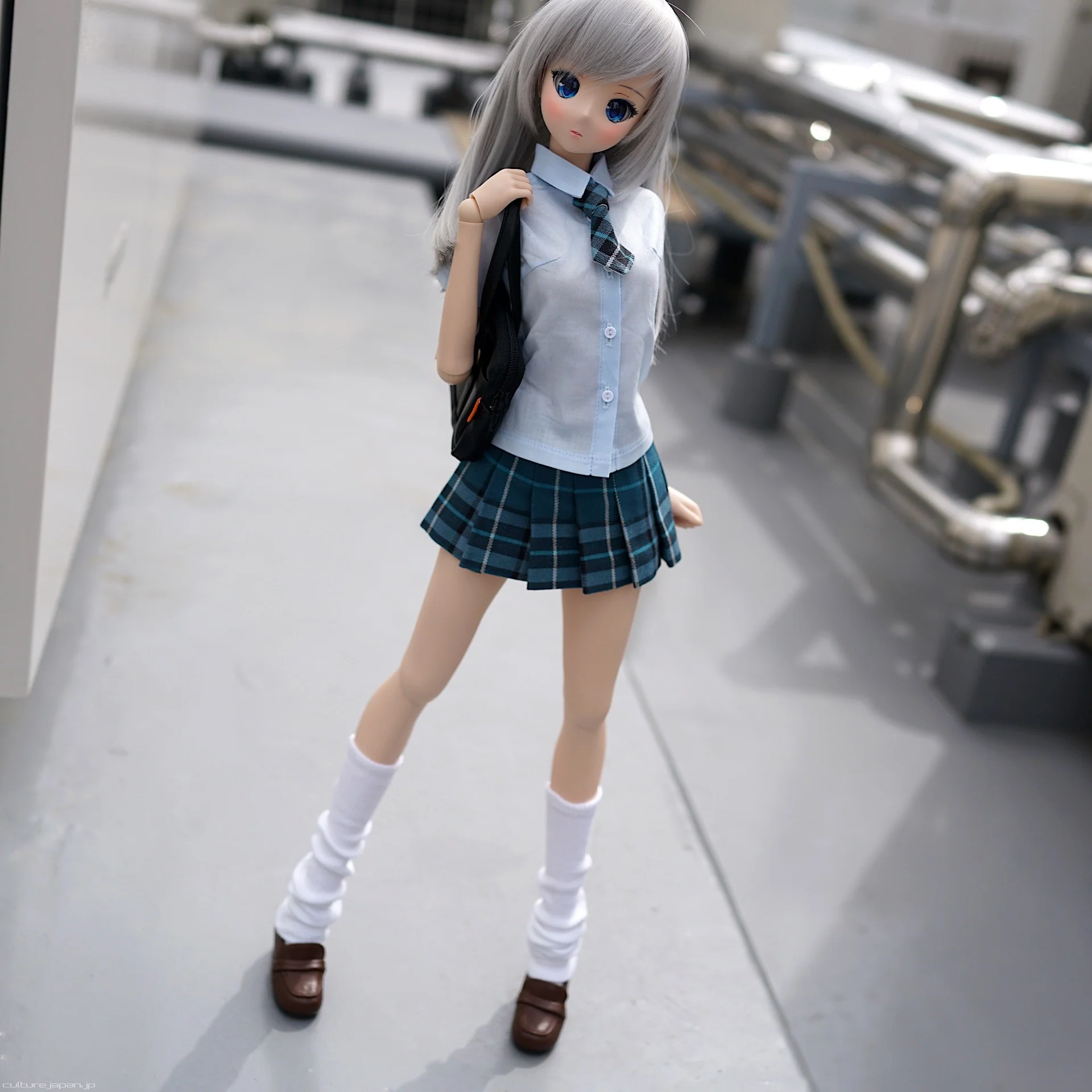 Mirai High School Uniform (Blue) - Image 4