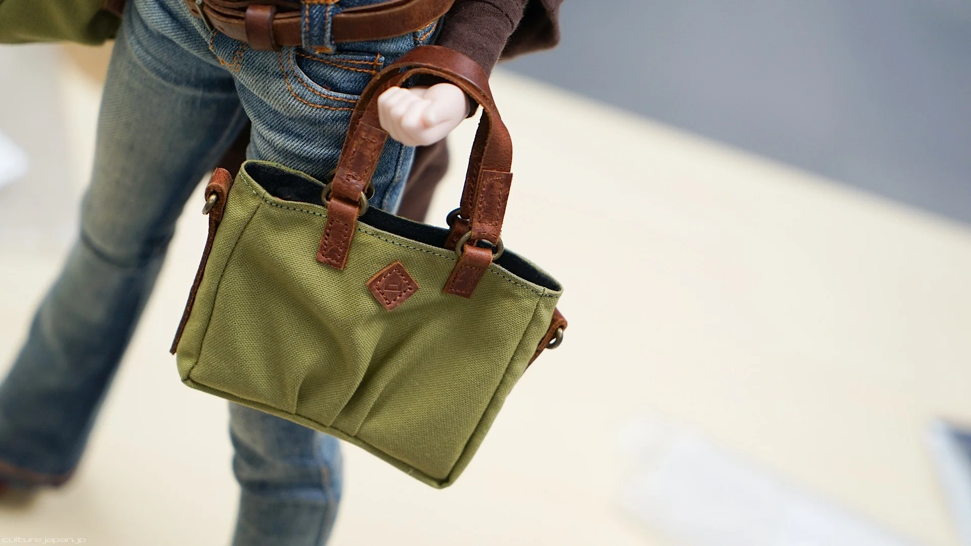Satchel Bag (green) - Image 15