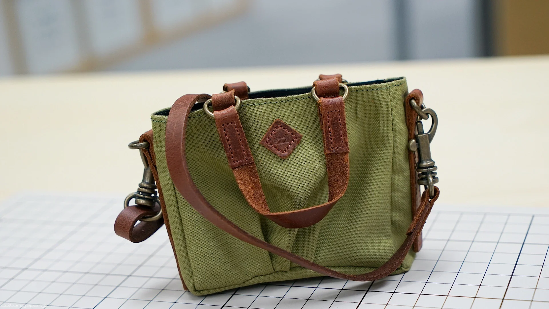 Satchel Bag (green) - Image 9