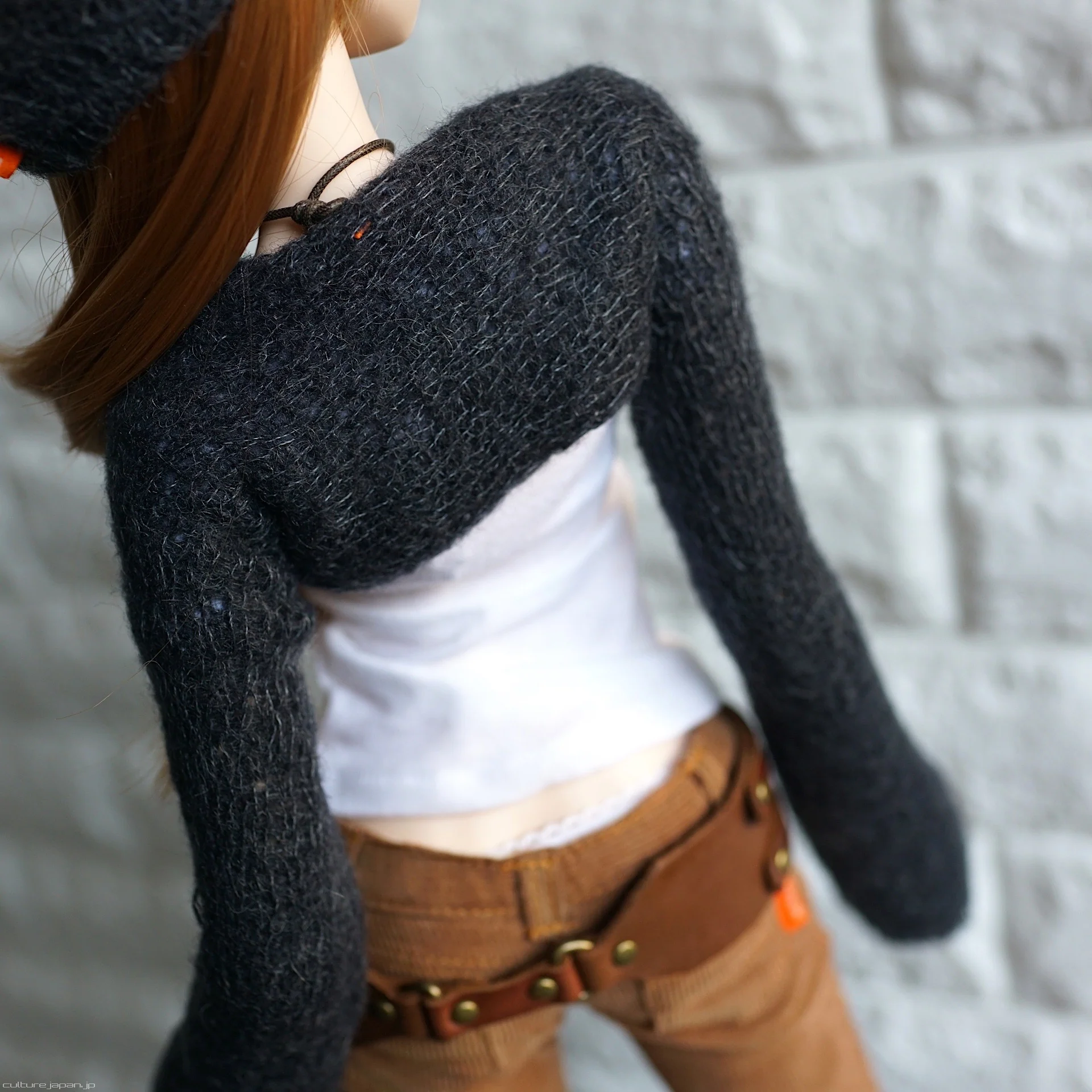 Long Sleeve Bolero Shrug & Neck/Head band - Image 7