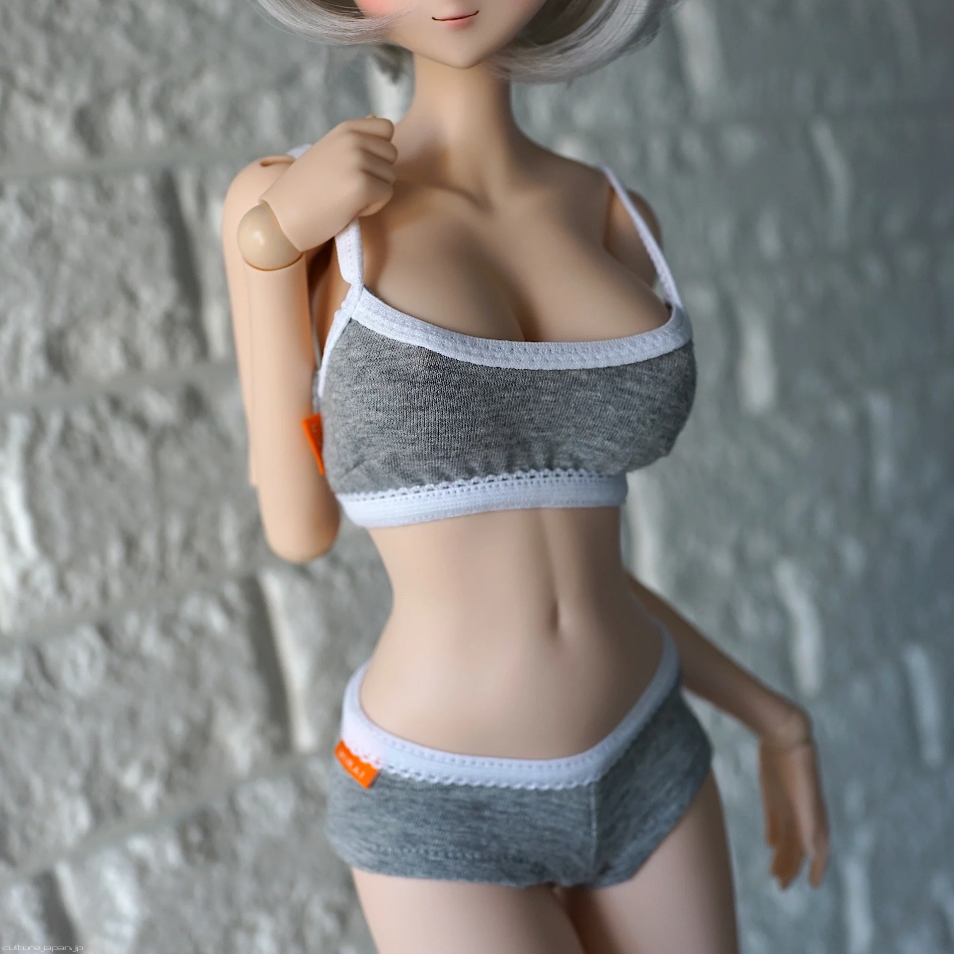 Sports Bra & Shorts Set (Gray)