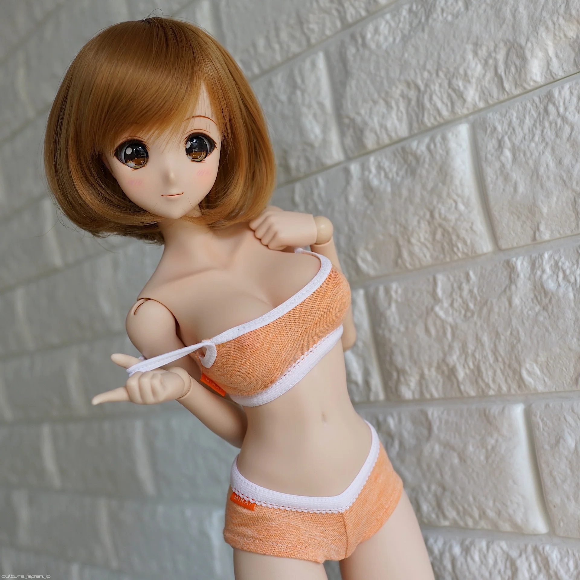 Sports Bra & Shorts Set (Orange) - Image 4
