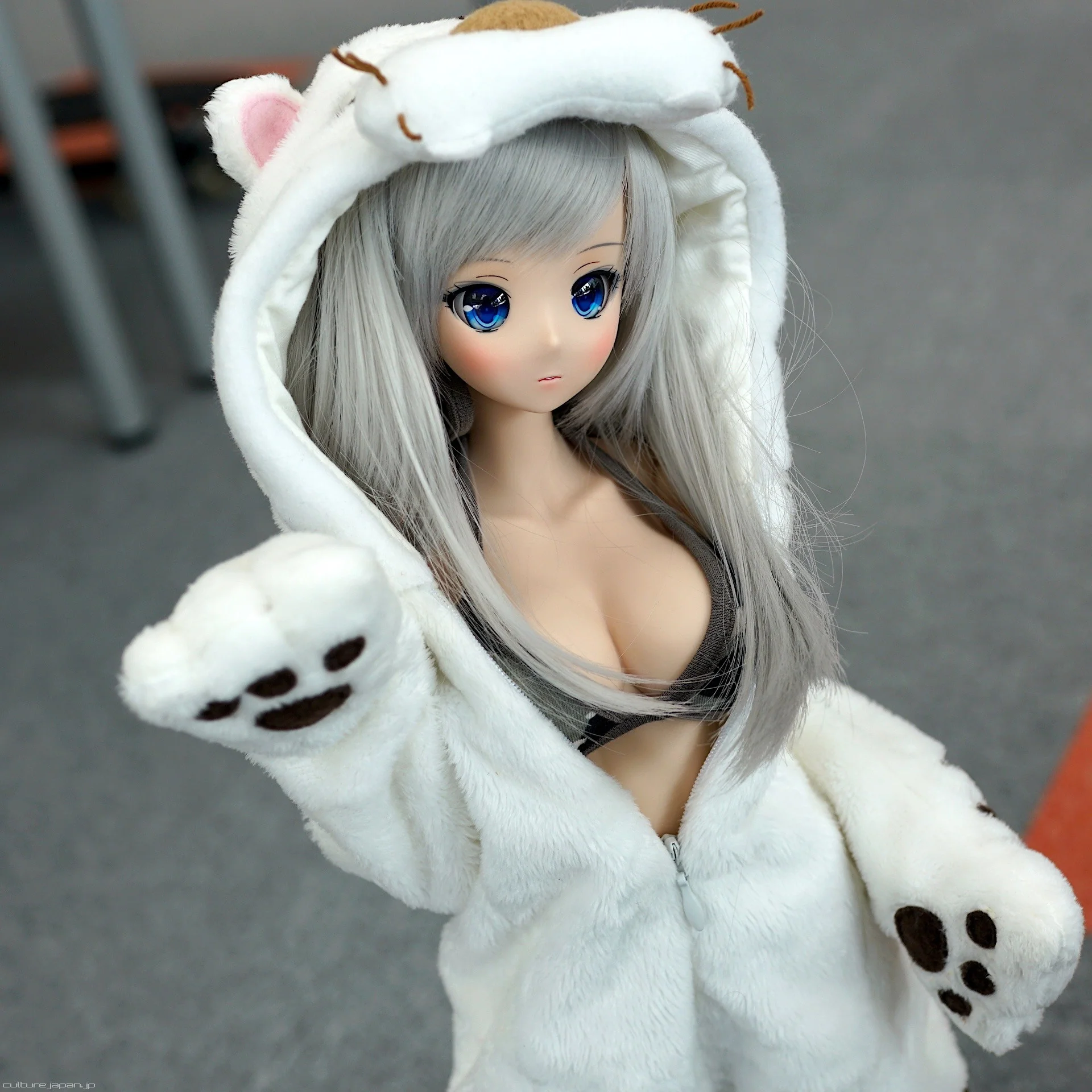Tora Kigurumi (White) - Image 5