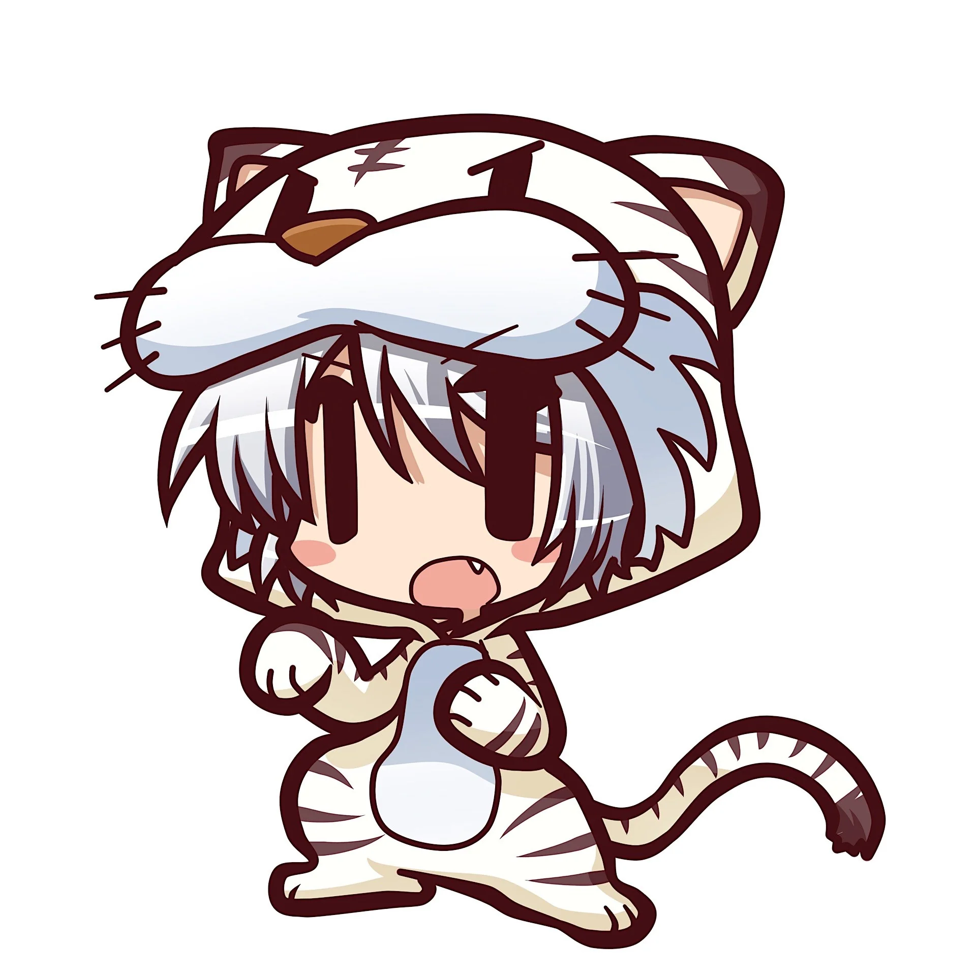 Tora Kigurumi (White) - Image 6